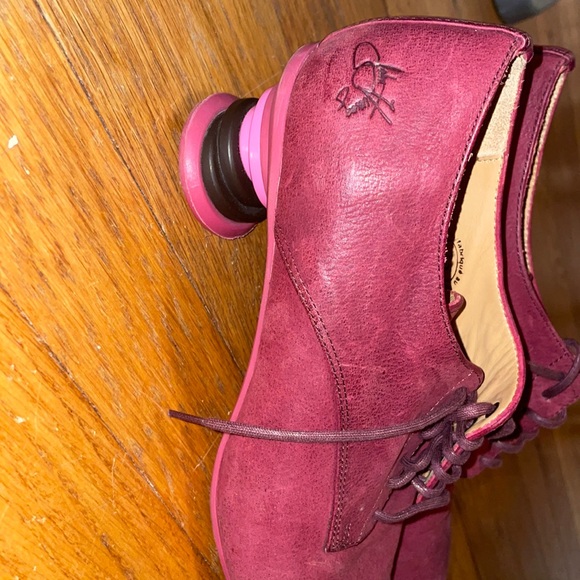 Vintage John Fluevog 1422023 burgundy kitten heel - Picture 2 of 10